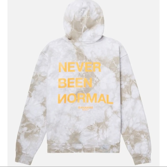 Bananas Monkey Men's Hoodie Never Been Normal Ac family Heavyweight - Picture 3 of 6